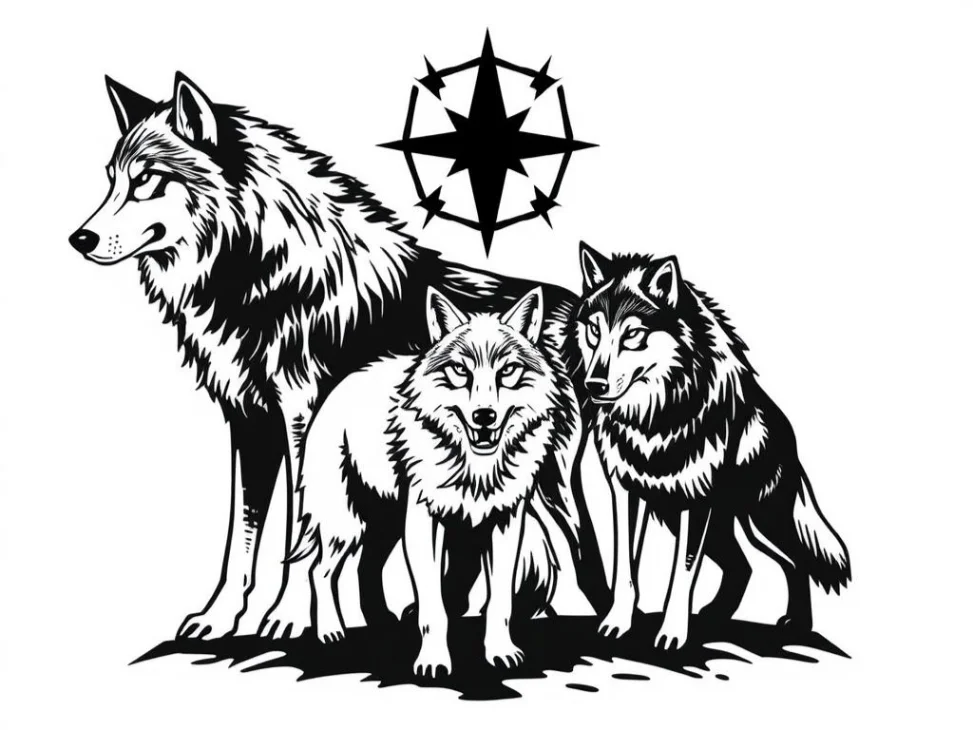 Wolf Pack Dynamics: Loyalty and Family in Symbolism